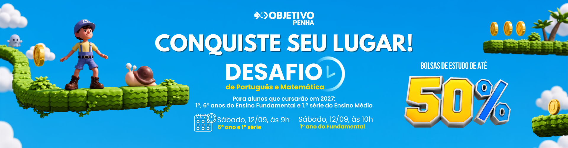 Desafio Português e Matemática 2027